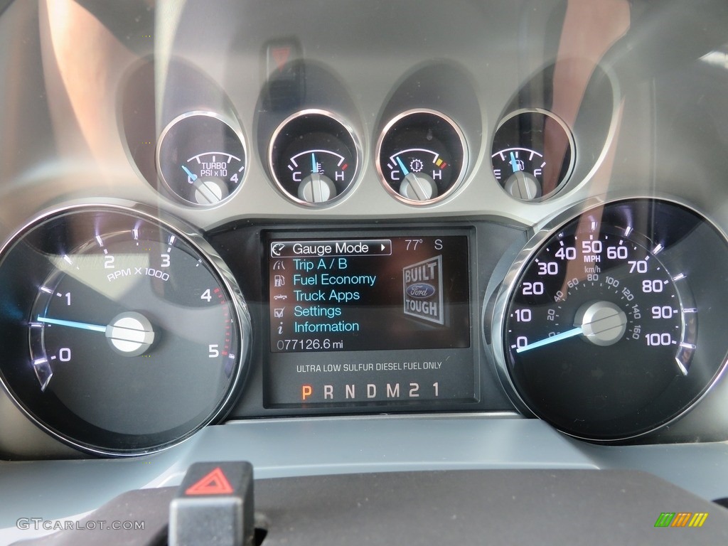 2016 Ford F450 Super Duty XLT Crew Cab 4x4 Gauges Photos