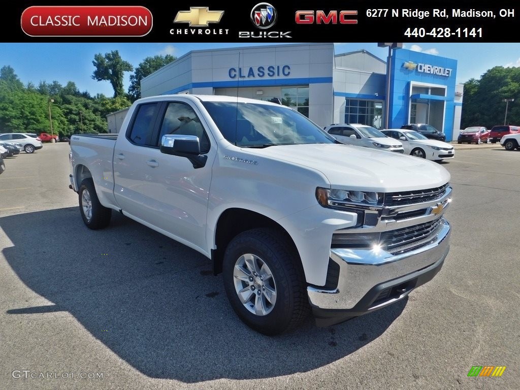 2020 Silverado 1500 LT Double Cab 4x4 - Summit White / Jet Black photo #1