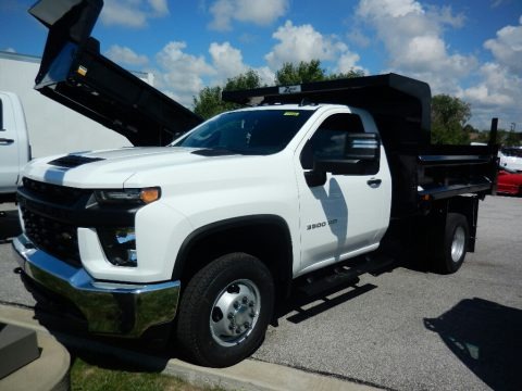 2020 Chevrolet Silverado 3500HD Work Truck Crew Cab 4x4 Dump Truck Data, Info and Specs