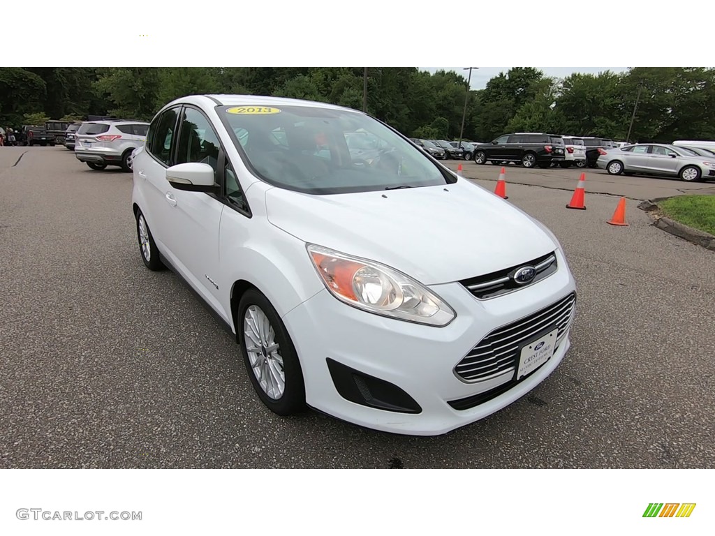2013 C-Max Hybrid SE - Oxford White / Medium Light Stone photo #1