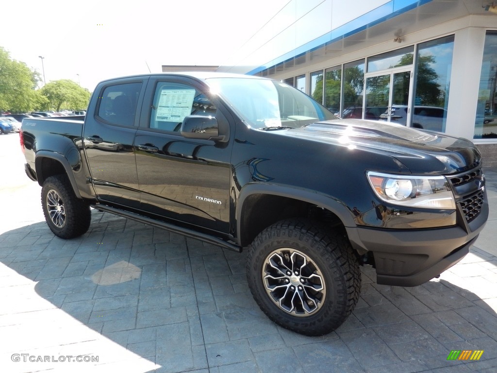 Black 2020 Chevrolet Colorado ZR2 Crew Cab 4x4 Exterior Photo #138990988