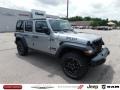 2020 Billet Silver Metallic Jeep Wrangler Unlimited Willys 4x4  photo #1