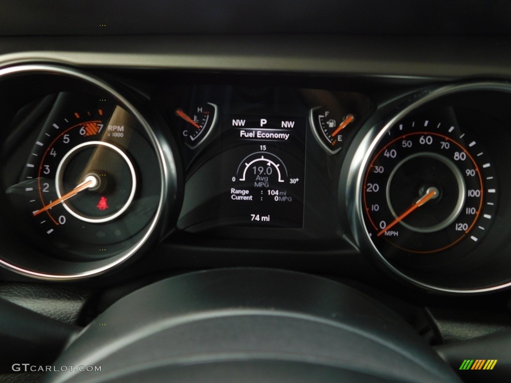 2020 Jeep Wrangler Unlimited Willys 4x4 Gauges Photos