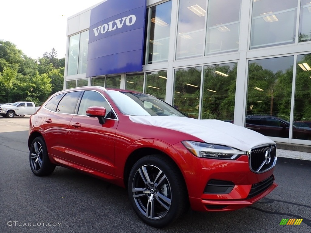 Fusion Red Metallic 2020 Volvo XC60 T5 AWD Momentum Exterior Photo #138991784