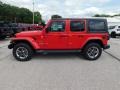 Firecracker Red 2020 Jeep Wrangler Unlimited Sahara 4x4 Exterior