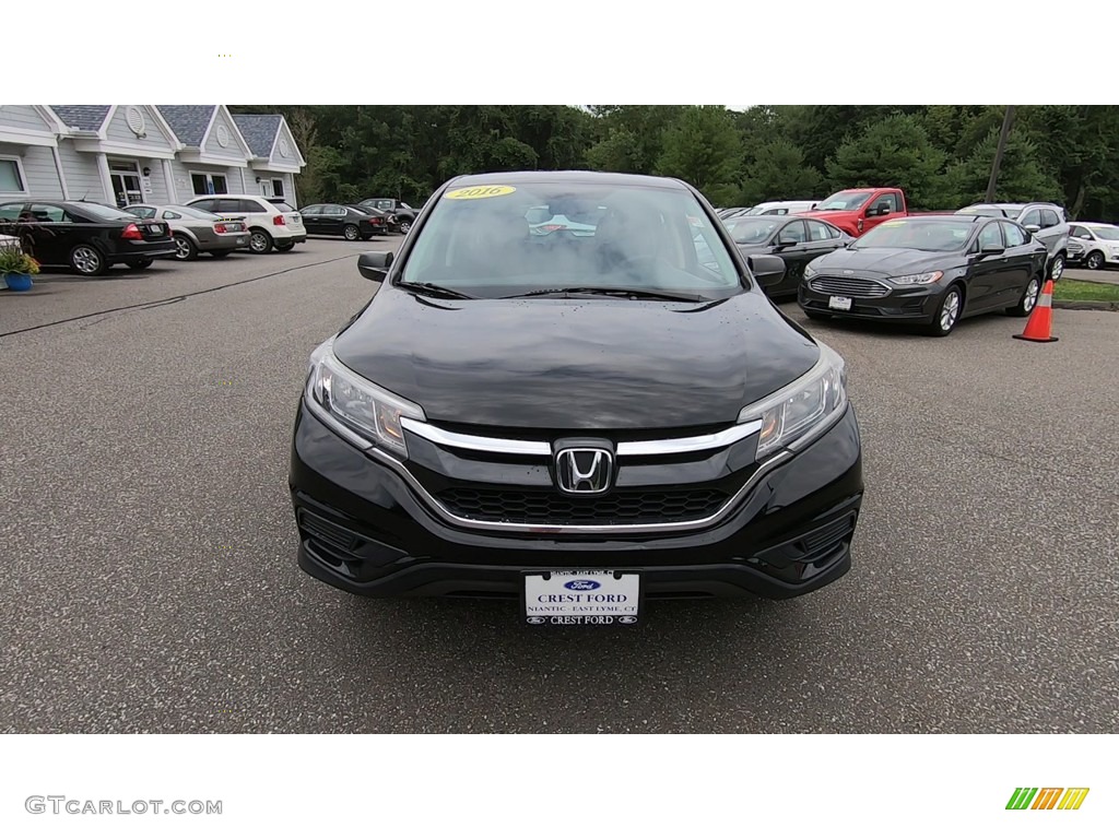 2016 CR-V LX AWD - Crystal Black Pearl / Black photo #2