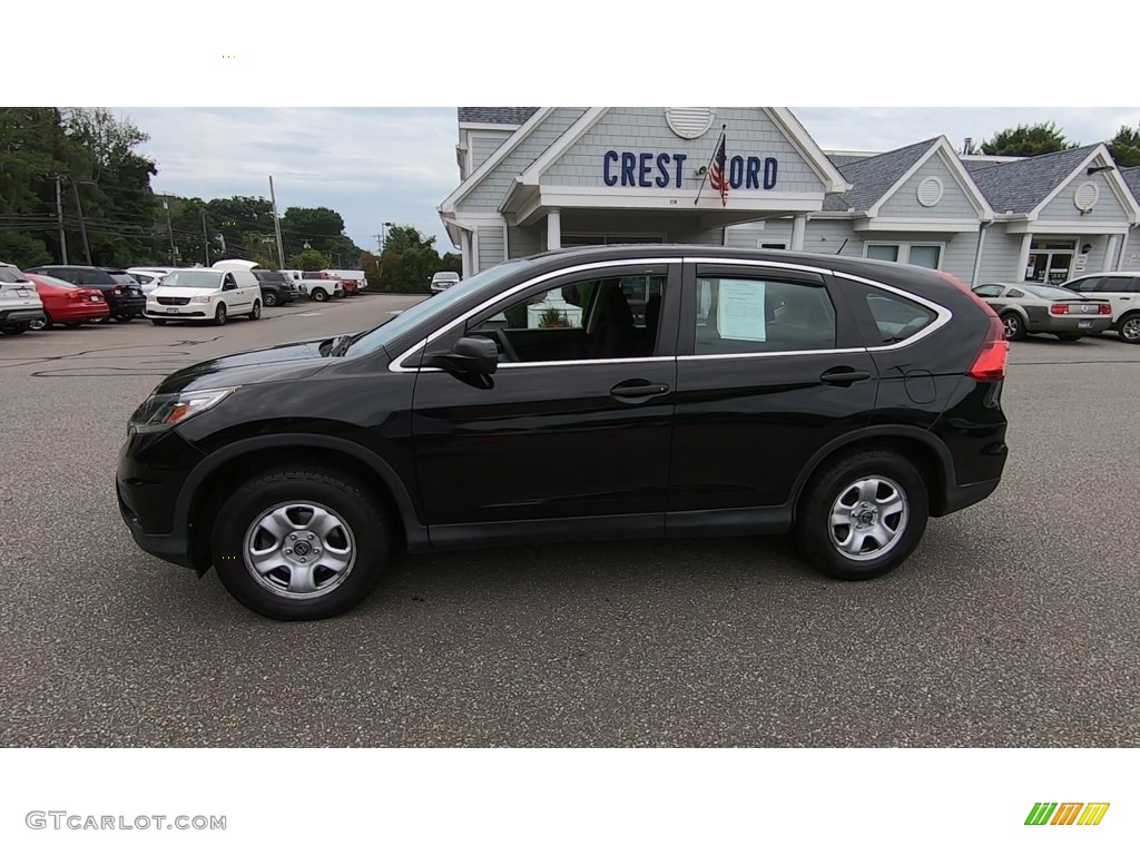 2016 CR-V LX AWD - Crystal Black Pearl / Black photo #4