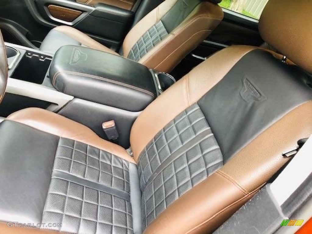 2017 Nissan TITAN XD Platinum Reserve Crew Cab 4x4 Front Seat Photo #138992894