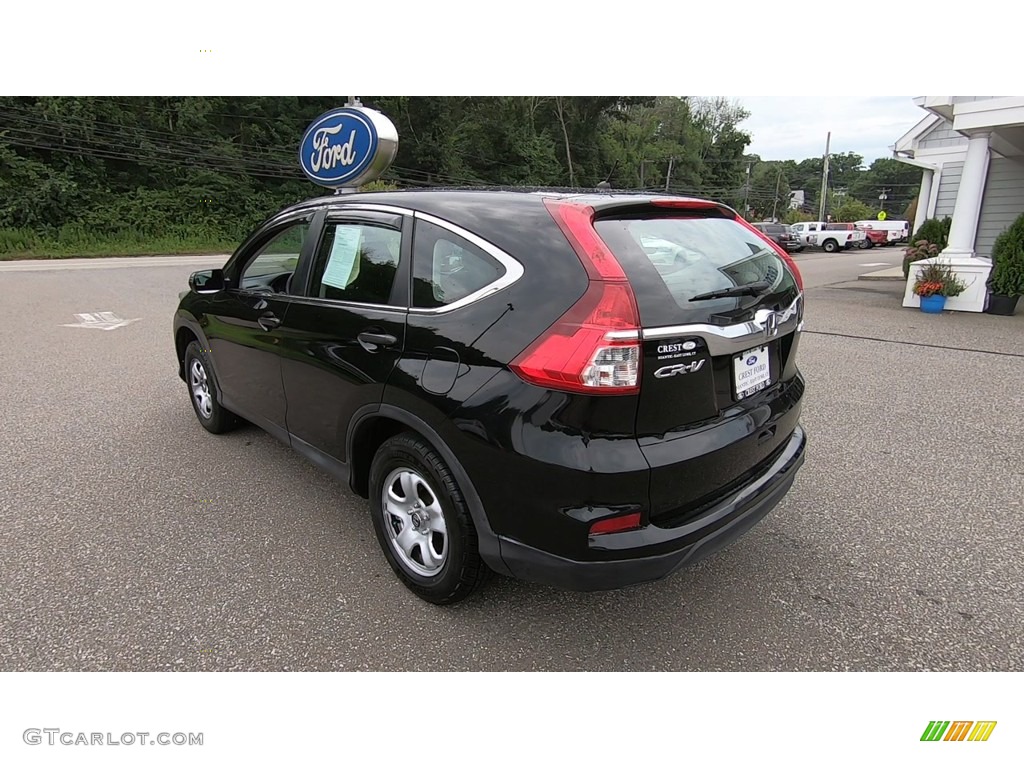 2016 CR-V LX AWD - Crystal Black Pearl / Black photo #5