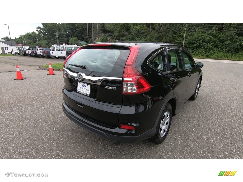2016 CR-V LX AWD - Crystal Black Pearl / Black photo #7