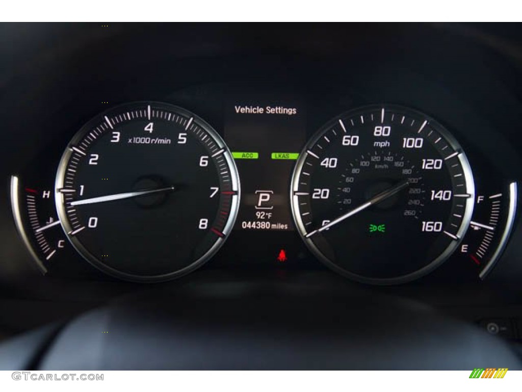 2017 Acura MDX Technology SH-AWD Gauges Photo #138994202