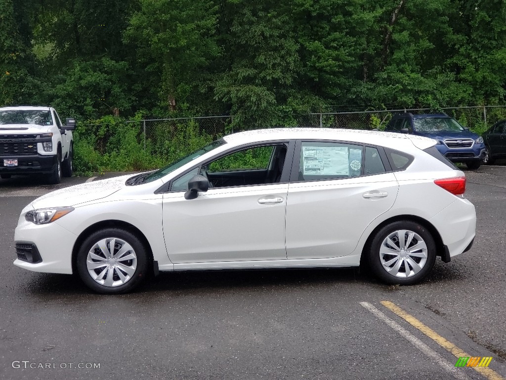 Crystal White Pearl 2020 Subaru Impreza 5-Door Exterior Photo #138994262