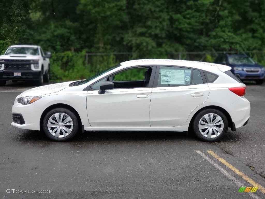 Crystal White Pearl 2020 Subaru Impreza 5-Door Exterior Photo #138994580