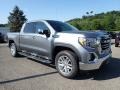 Front 3/4 View of 2020 Sierra 1500 SLT Crew Cab 4WD