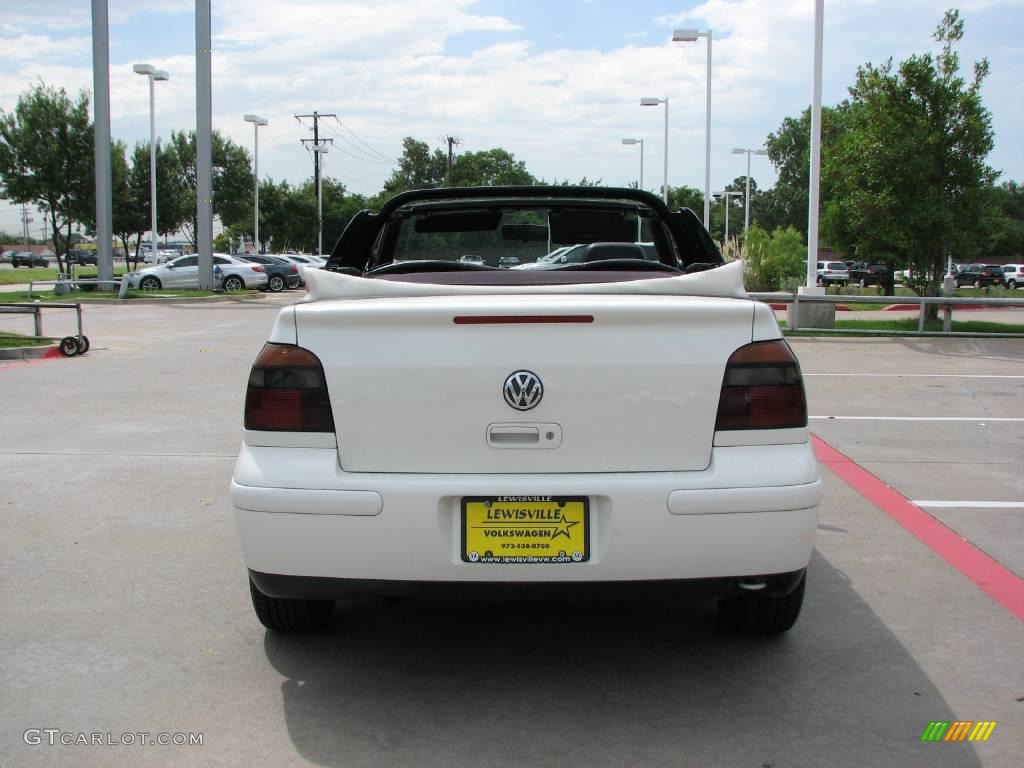 2000 Cabrio GLS - Cool White / Black photo #4