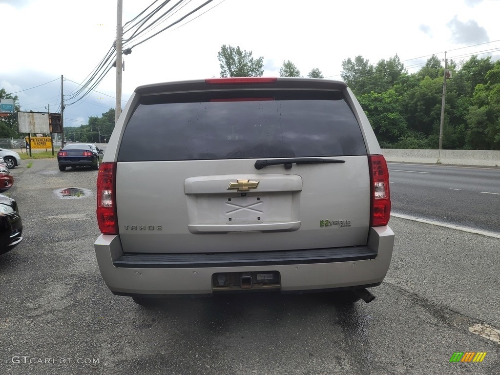 2009 Tahoe Hybrid 4x4 - Silver Birch Metallic / Light Cashmere photo #4