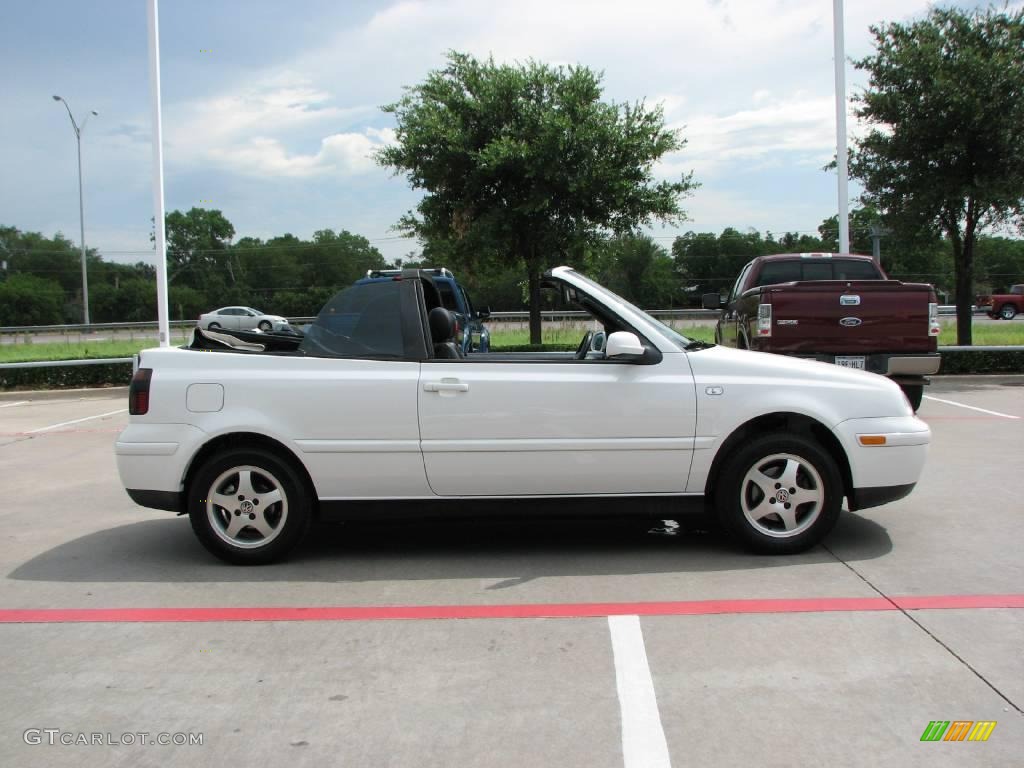 2000 Cabrio GLS - Cool White / Black photo #6