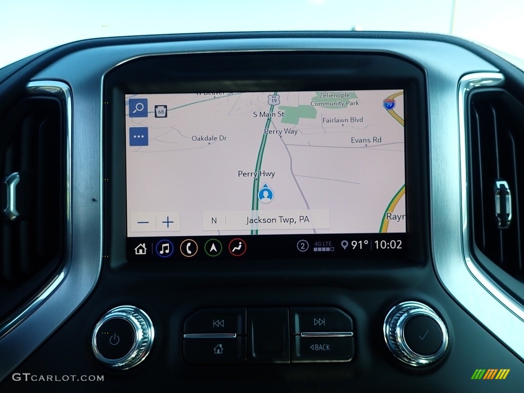 2020 GMC Sierra 1500 SLT Crew Cab 4WD Navigation Photo #138995345