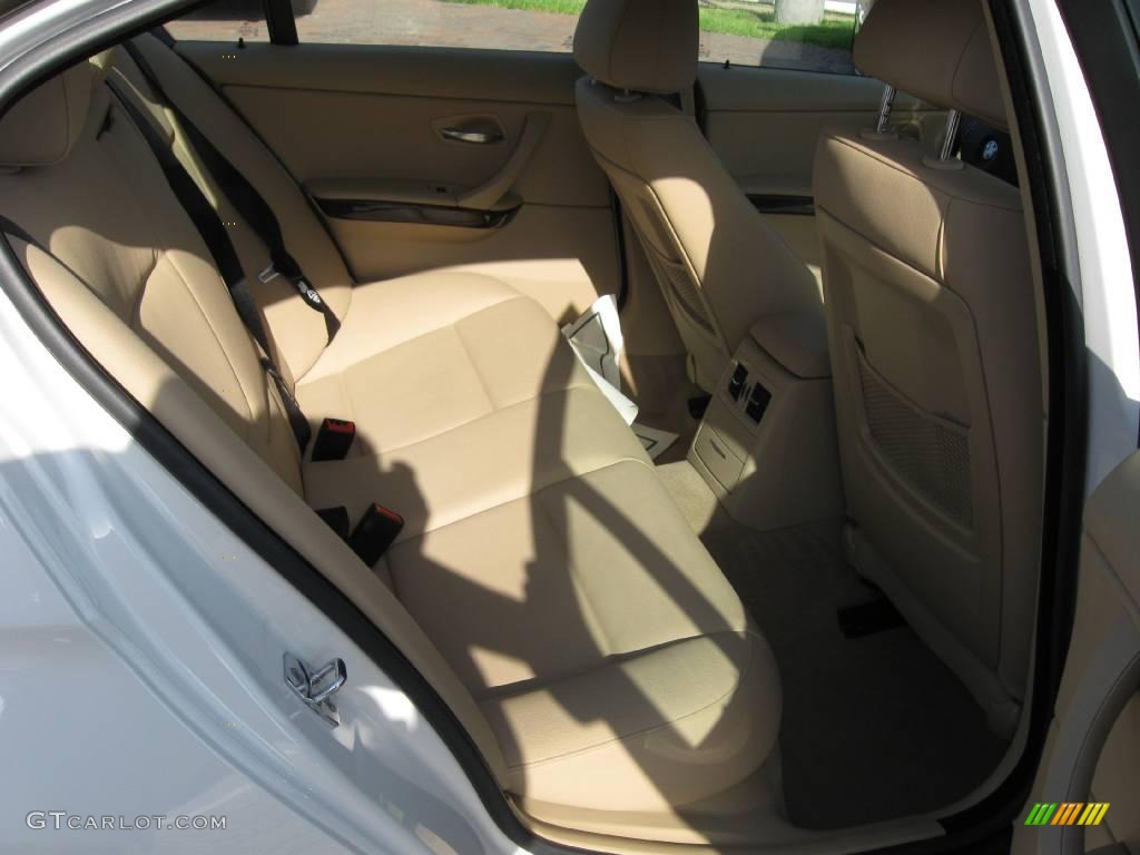 2007 3 Series 328i Sedan - Alpine White / Beige photo #21