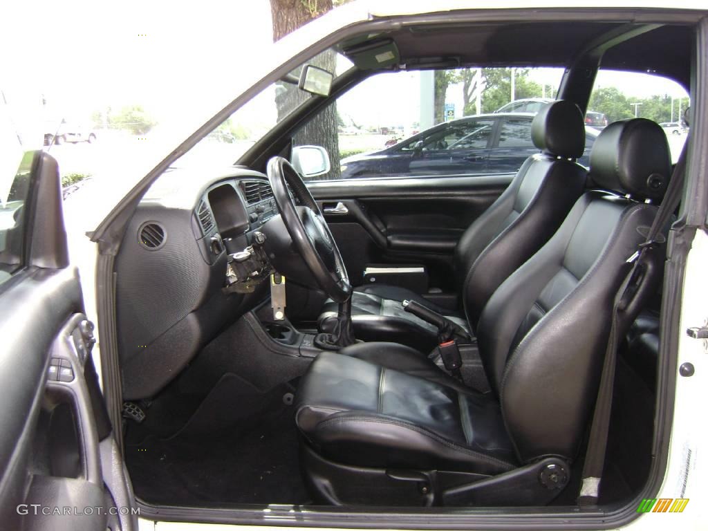 2000 Cabrio GLS - Cool White / Black photo #9