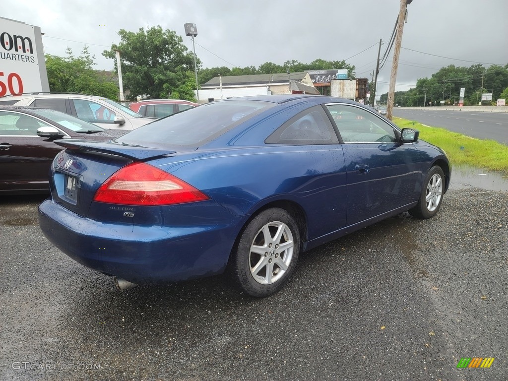 2003 Accord EX V6 Coupe - Sapphire Blue Pearl / Black photo #3