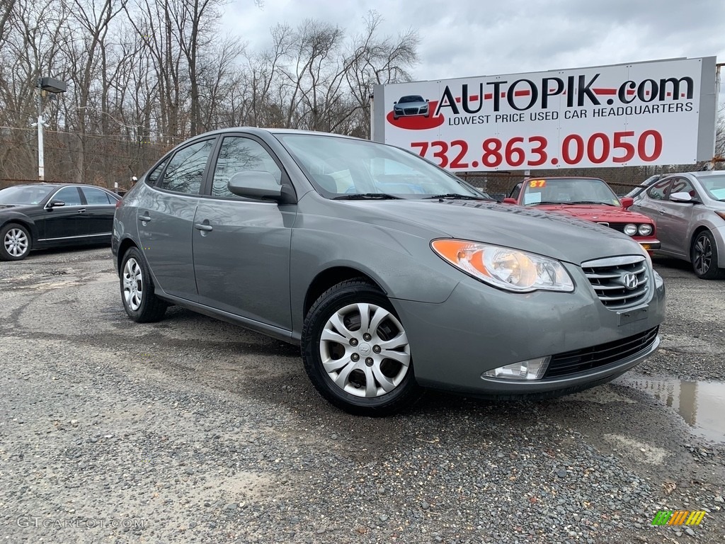 2010 Elantra GLS - Carbon Gray Mist / Gray photo #1
