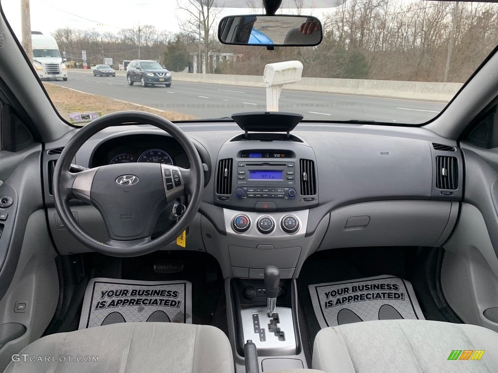 2010 Elantra GLS - Carbon Gray Mist / Gray photo #16