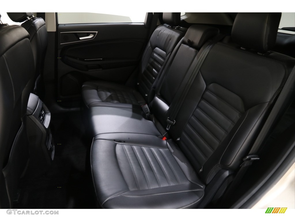 2017 Edge SEL AWD - White Gold Metallic / Ebony photo #18