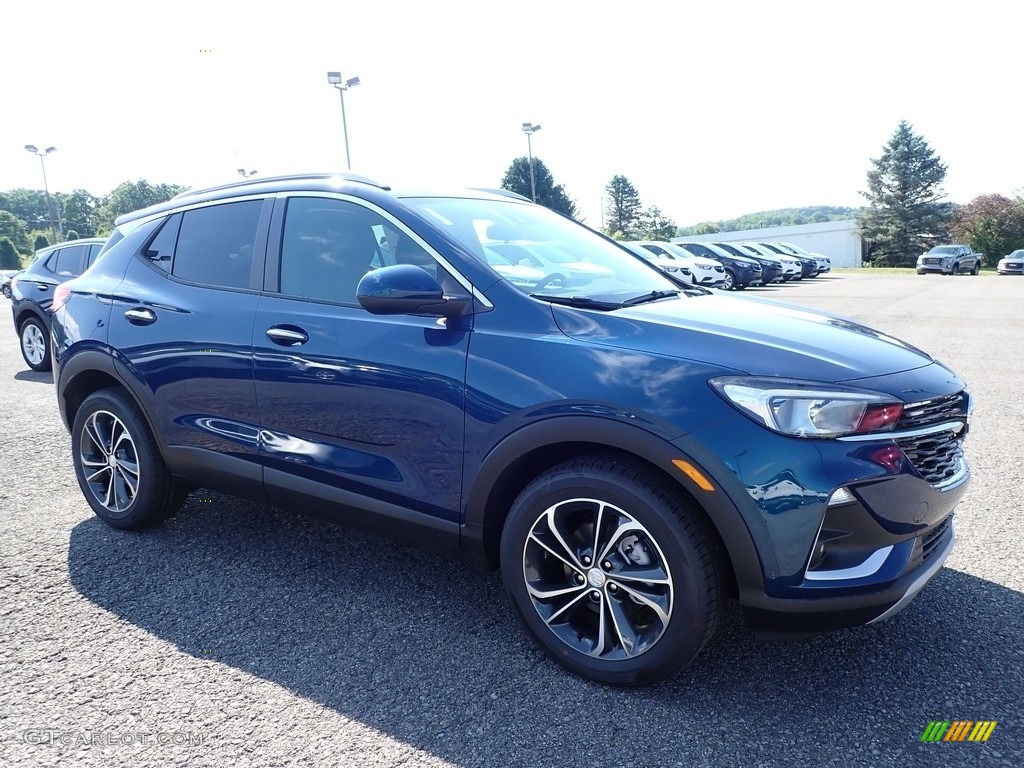 2020 Encore GX Select - Deep Azure Metallic / Ebony photo #3