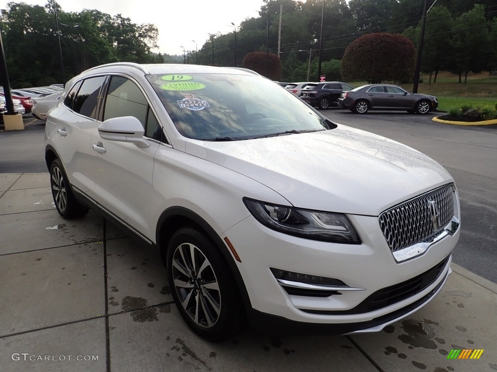 White Platinum 2019 Lincoln MKC Reserve AWD Exterior Photo #138996635