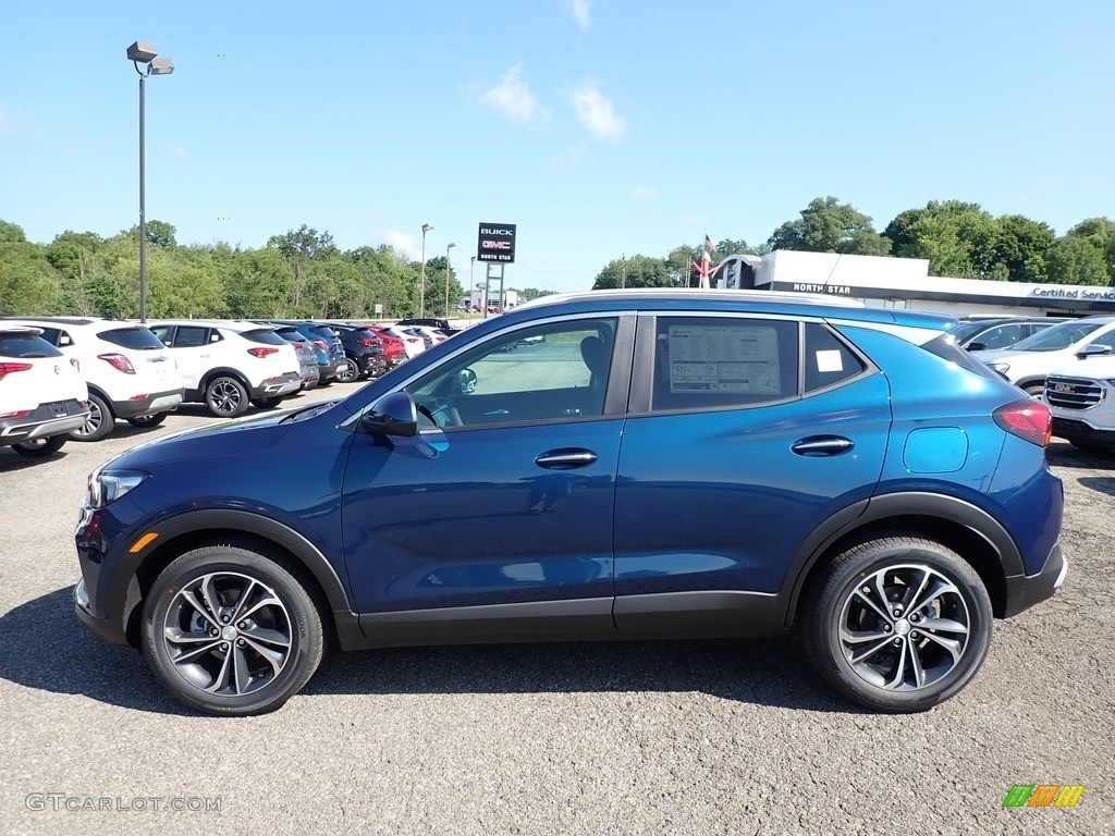 2020 Encore GX Select - Deep Azure Metallic / Ebony photo #9