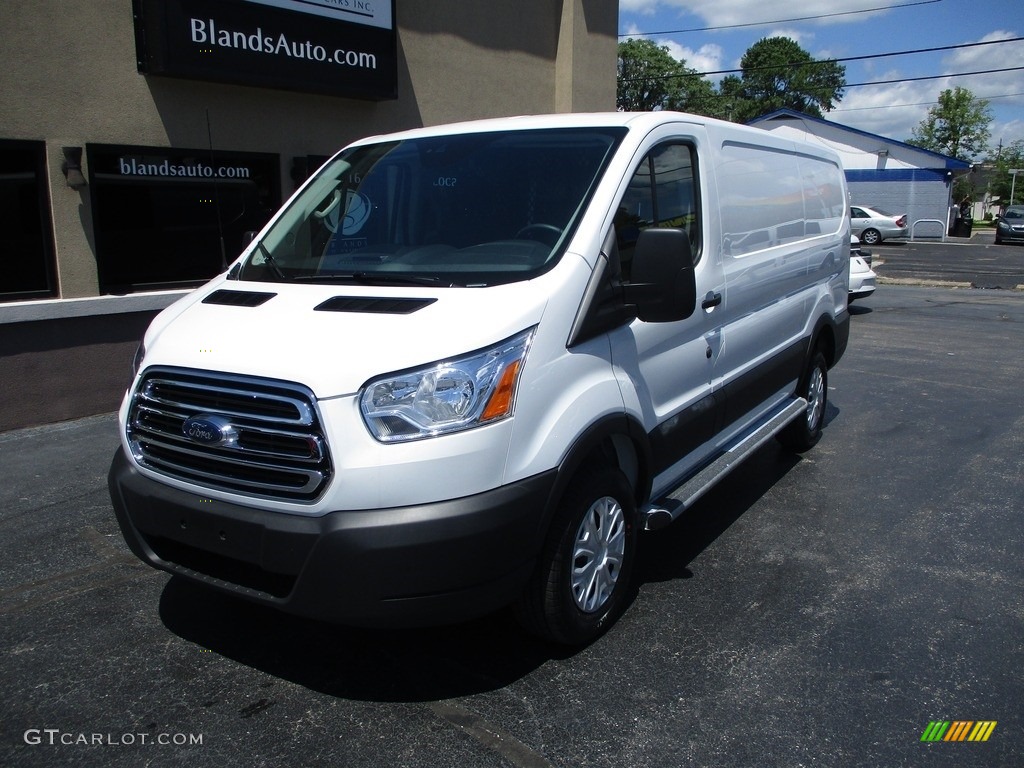 2019 Transit Van 250 LR Regular - Oxford White / Charcoal black photo #2