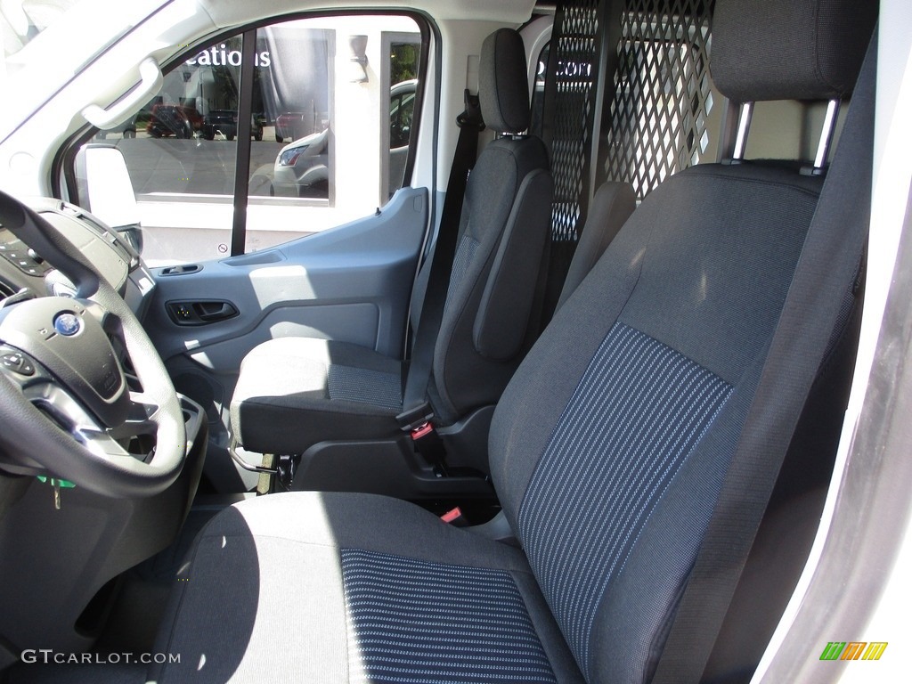 2019 Transit Van 250 LR Regular - Oxford White / Charcoal black photo #7