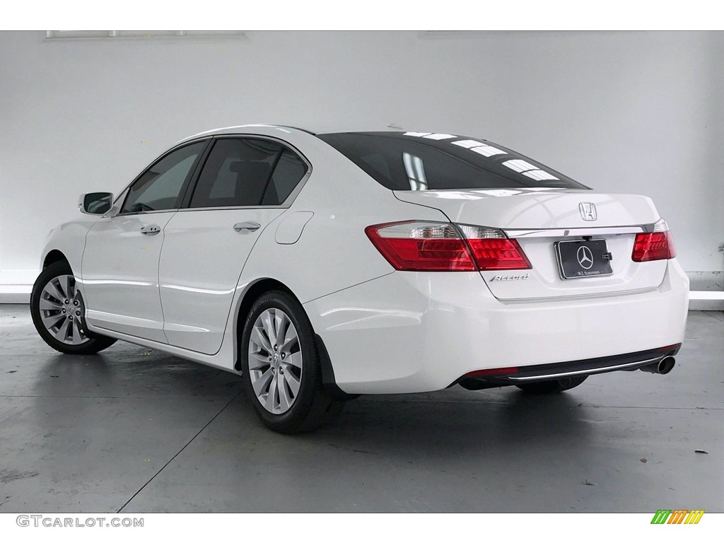 2015 Accord EX-L Sedan - White Orchid Pearl / Black photo #10