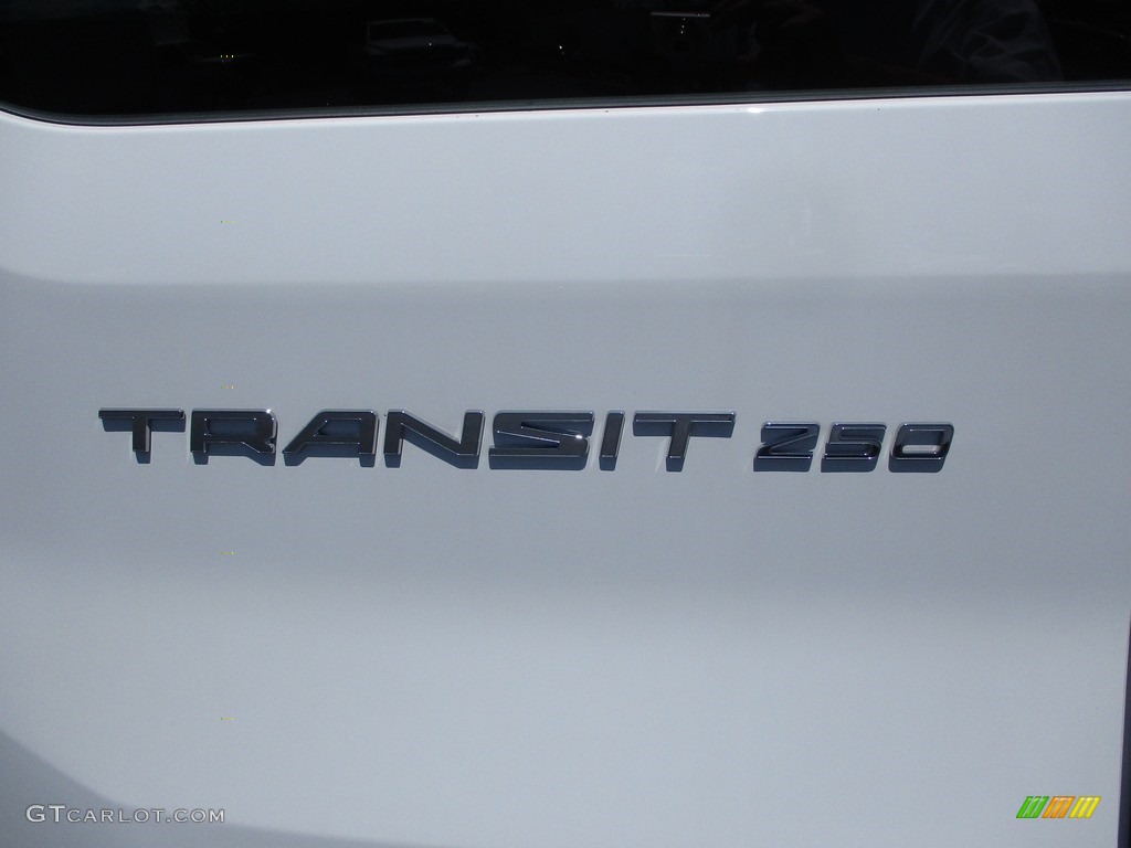 2019 Transit Van 250 LR Regular - Oxford White / Charcoal black photo #25
