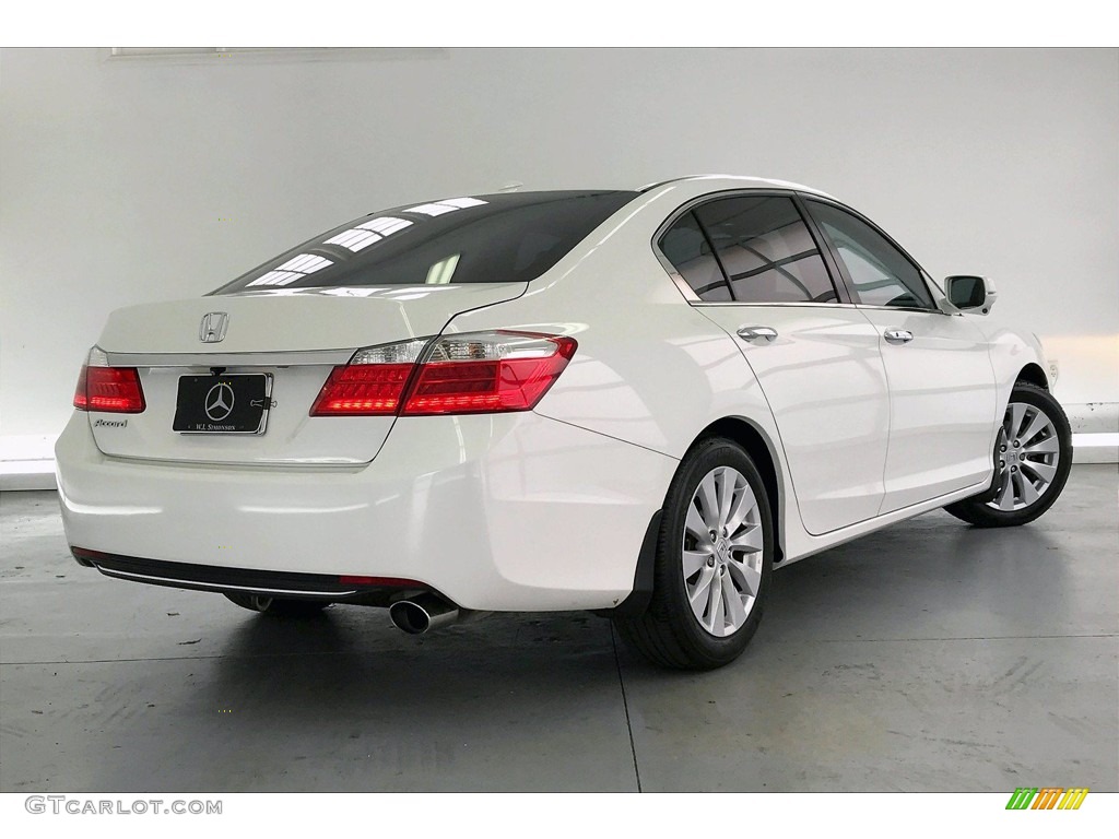 2015 Accord EX-L Sedan - White Orchid Pearl / Black photo #16