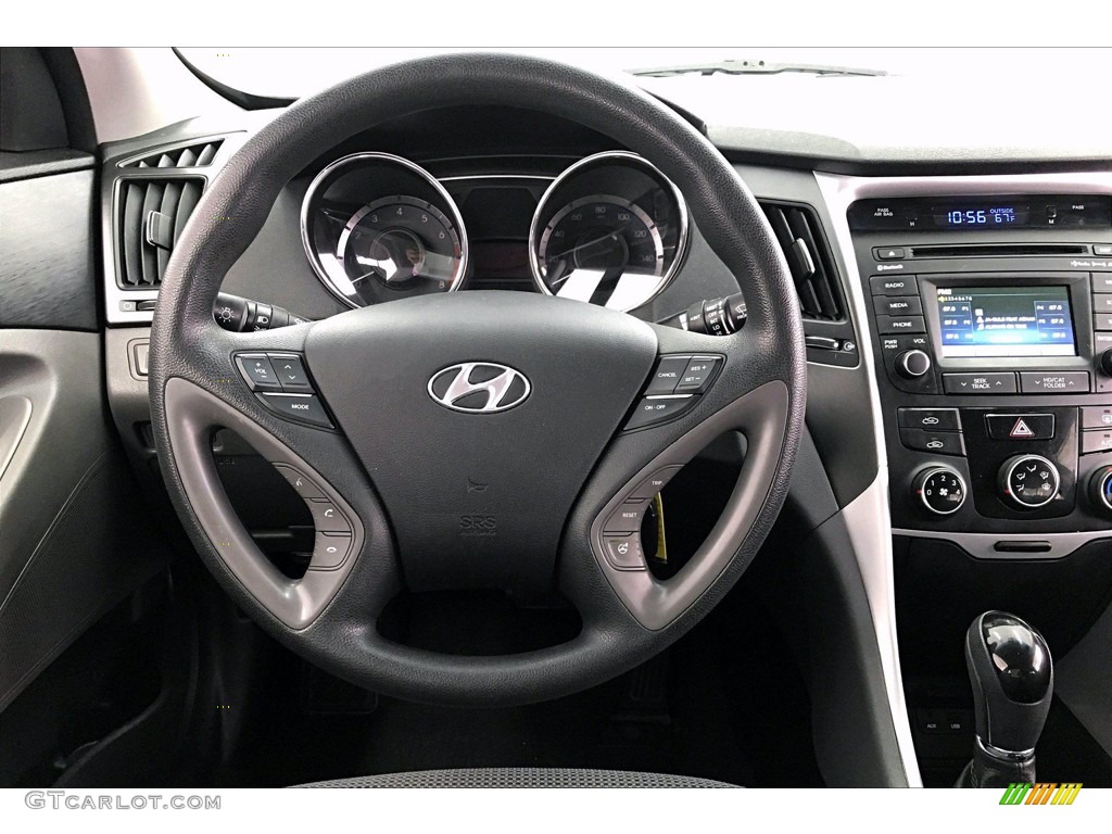 2014 Sonata GLS - Phantom Black Metallic / Gray photo #4
