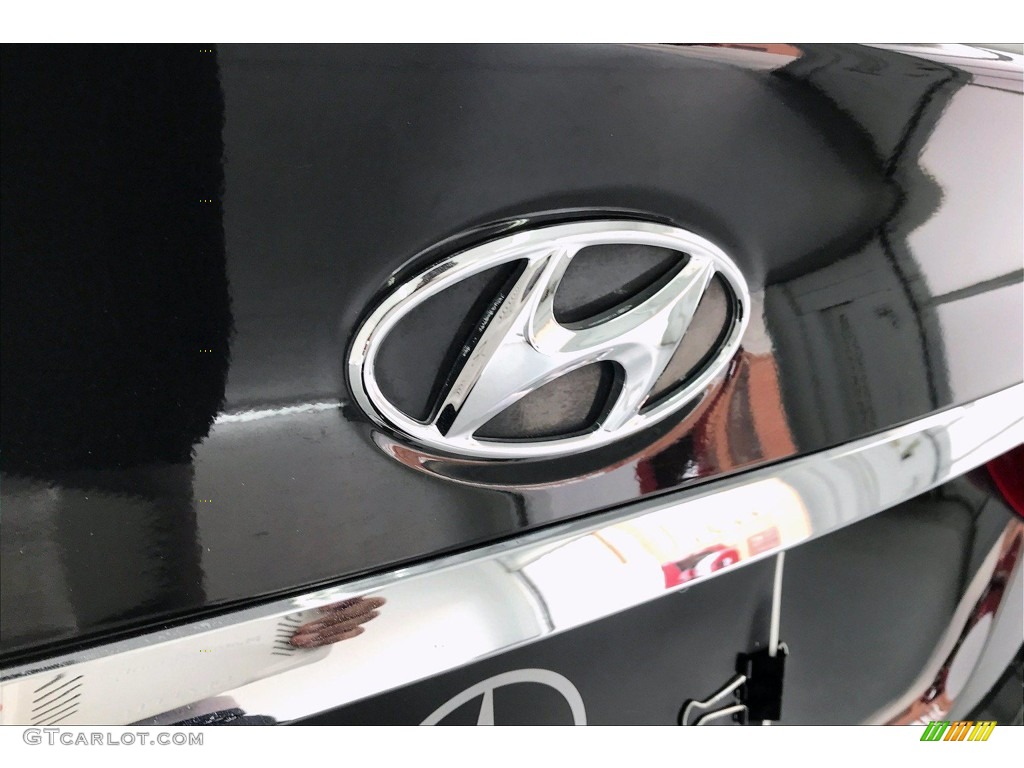 2014 Sonata GLS - Phantom Black Metallic / Gray photo #7