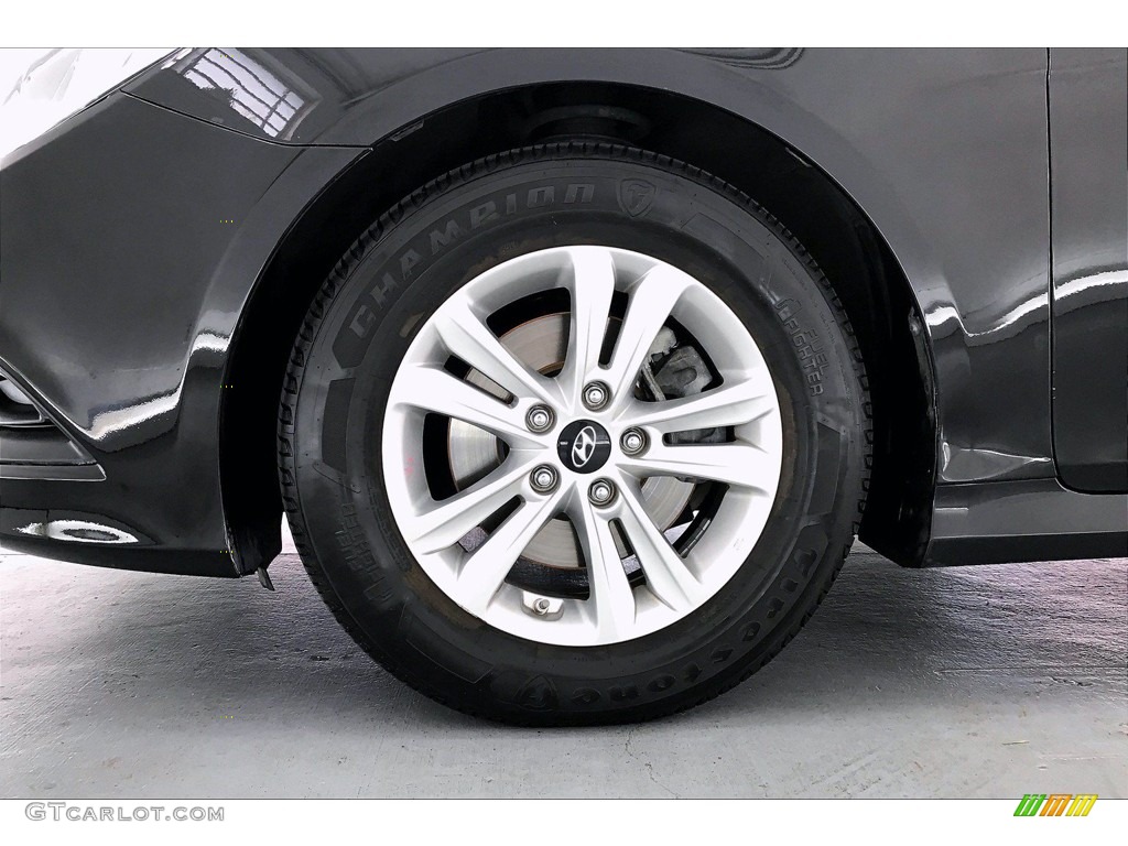 2014 Sonata GLS - Phantom Black Metallic / Gray photo #8
