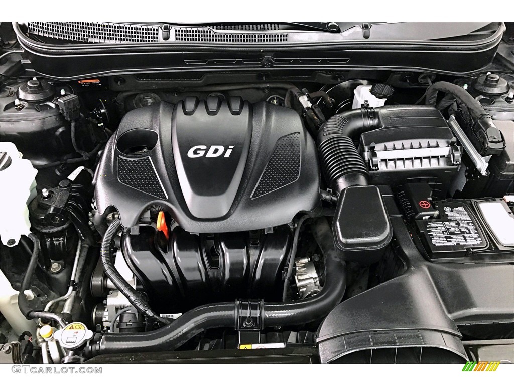 2014 Sonata GLS - Phantom Black Metallic / Gray photo #9