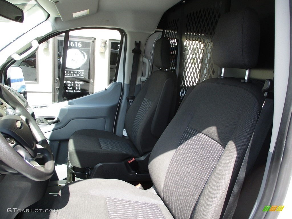 2019 Transit Van 250 LR Regular - Oxford White / Charcoal black photo #7