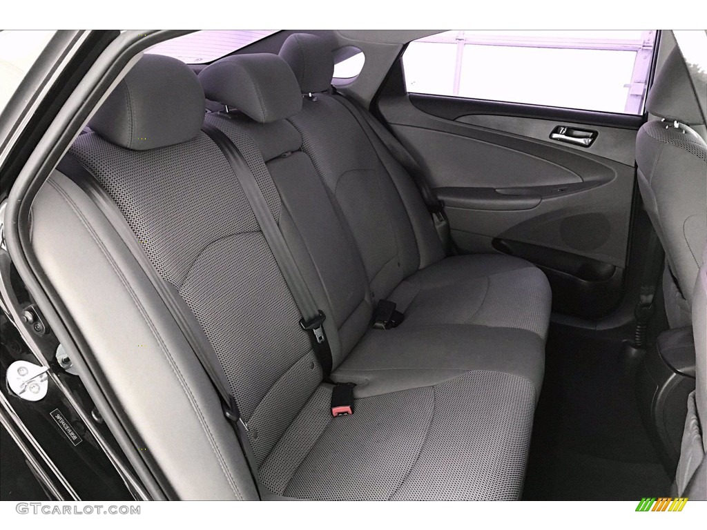 2014 Sonata GLS - Phantom Black Metallic / Gray photo #13