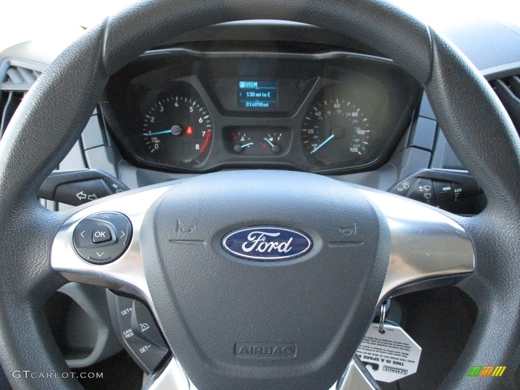 2019 Transit Van 250 LR Regular - Oxford White / Charcoal black photo #12