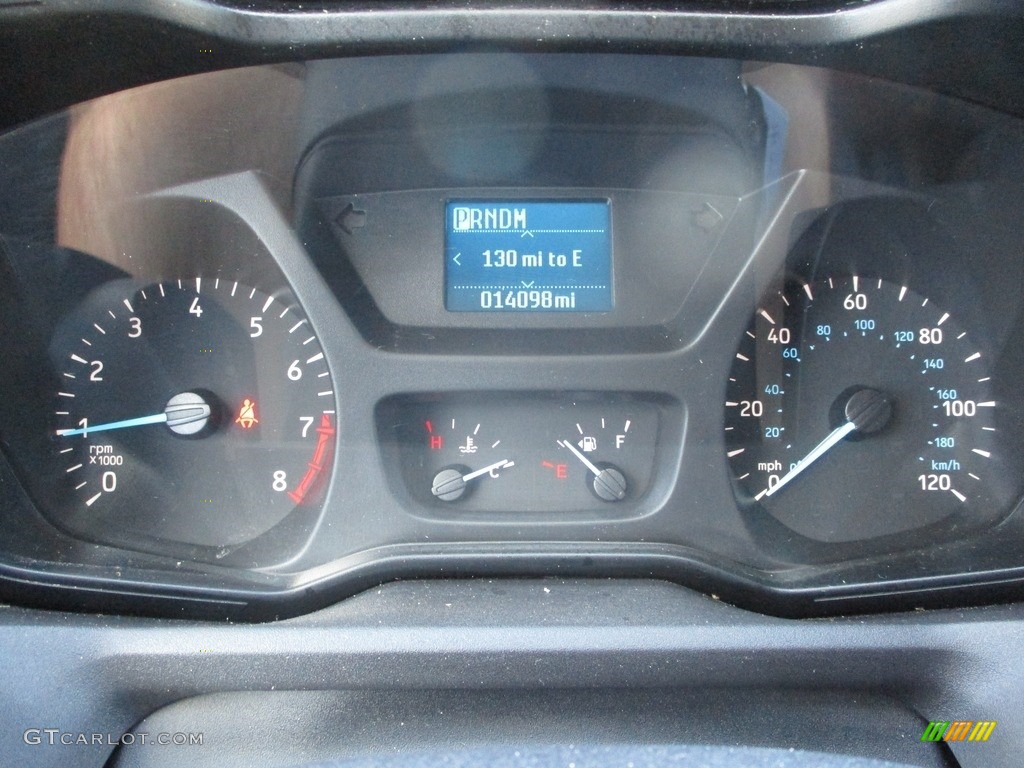 2019 Transit Van 250 LR Regular - Oxford White / Charcoal black photo #13