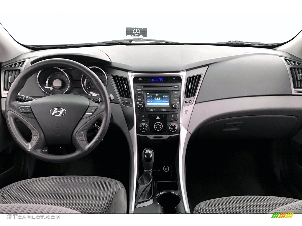 2014 Sonata GLS - Phantom Black Metallic / Gray photo #17