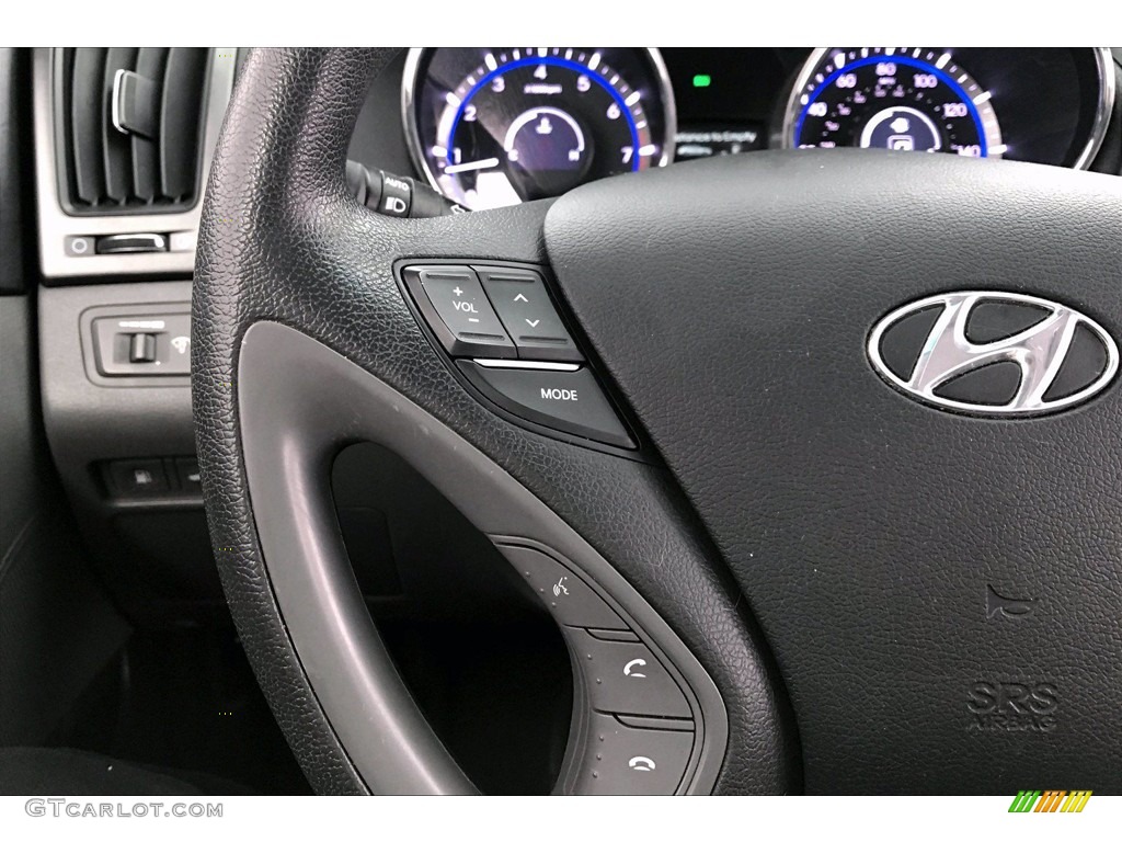 2014 Sonata GLS - Phantom Black Metallic / Gray photo #18