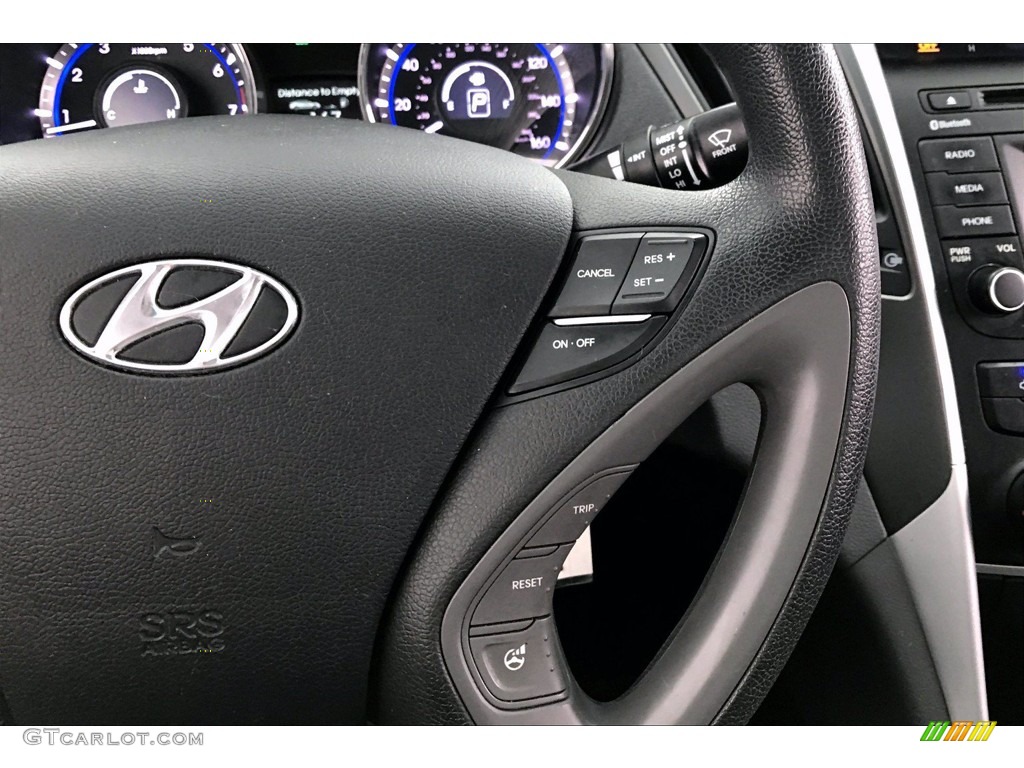 2014 Sonata GLS - Phantom Black Metallic / Gray photo #19