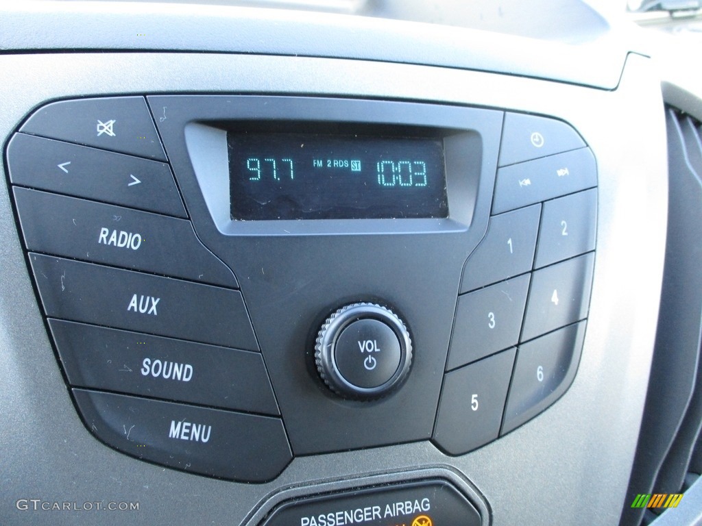2019 Transit Van 250 LR Regular - Oxford White / Charcoal black photo #18