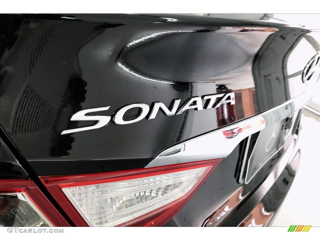 2014 Sonata GLS - Phantom Black Metallic / Gray photo #27
