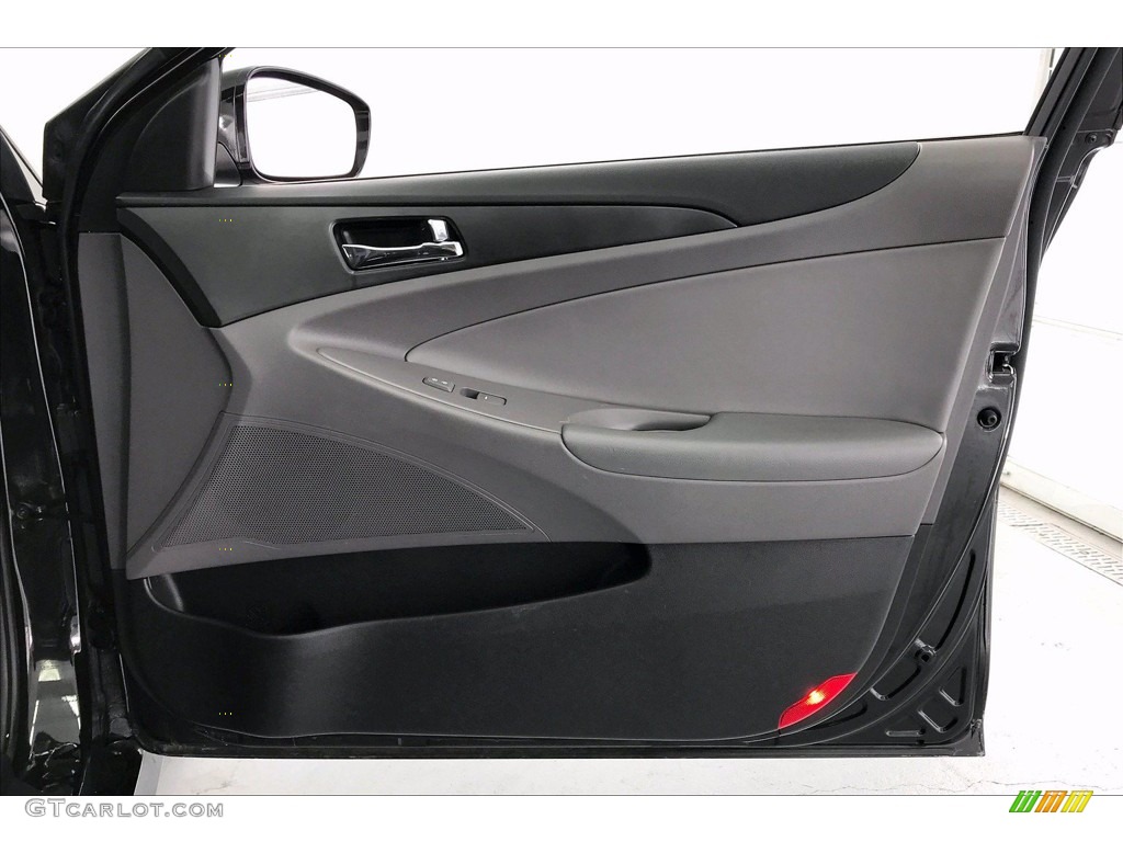 2014 Sonata GLS - Phantom Black Metallic / Gray photo #29